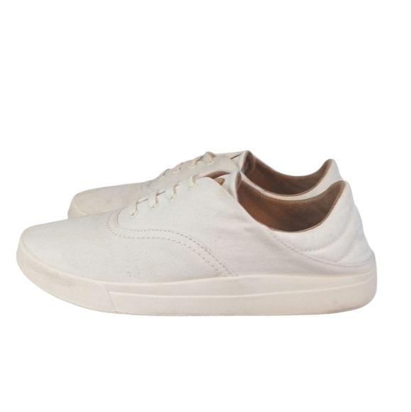 O'lakai Kohu White Sneakers Classic Tennis Shoes Men's size 7 - Picture 6 of 13